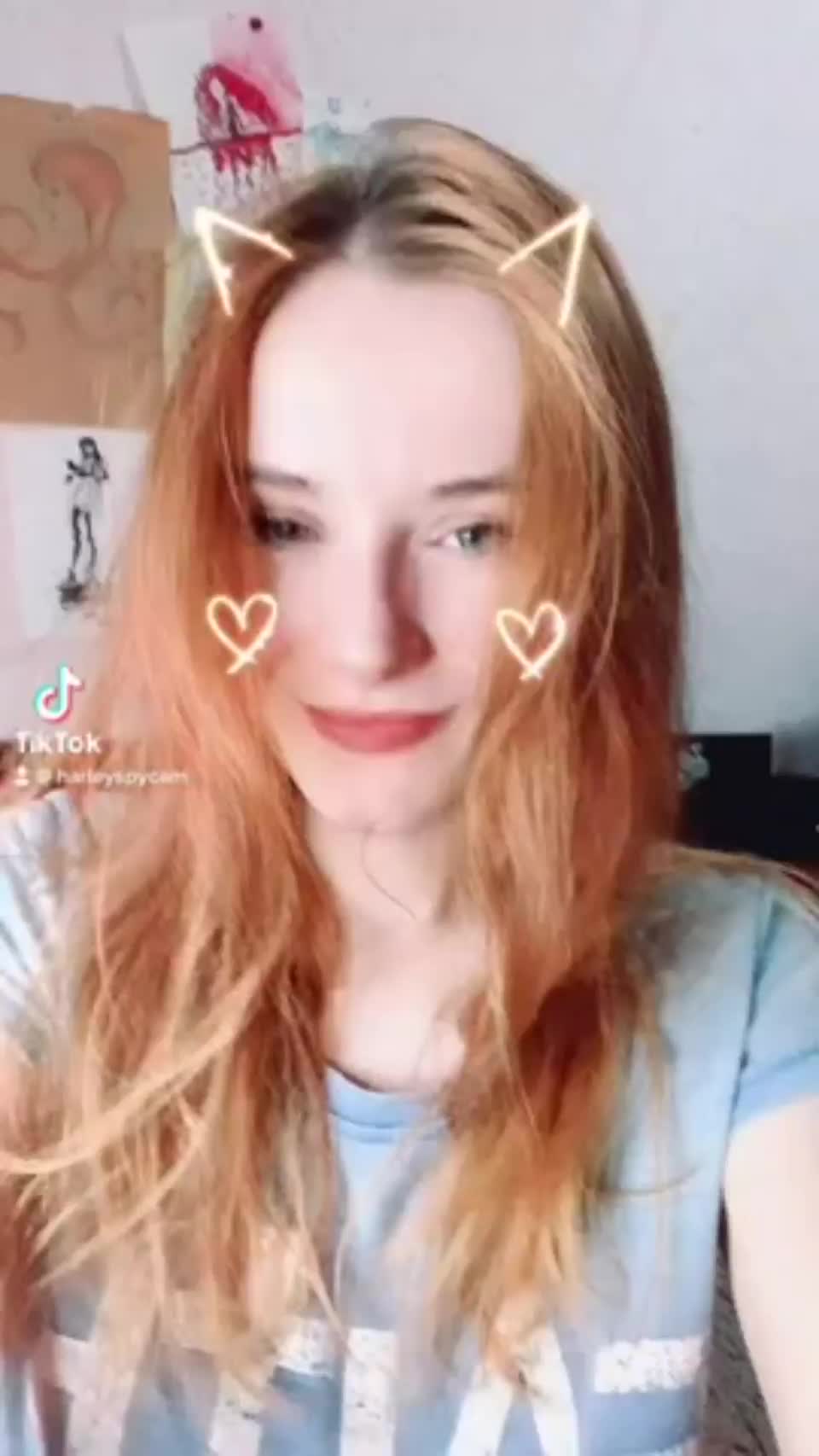 harleyspy redhead with great tits