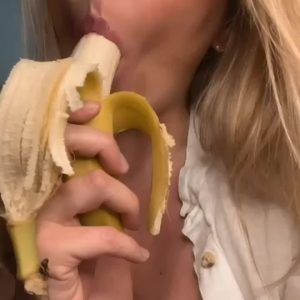  banana eat tease
