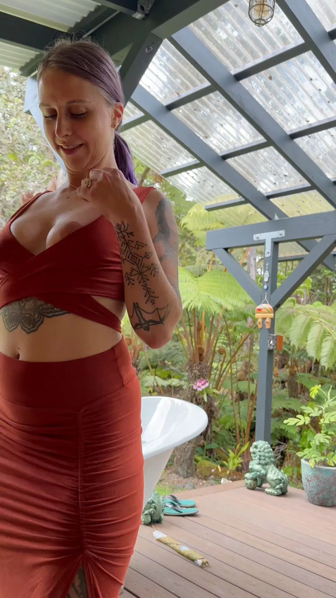 cute petite tits tease