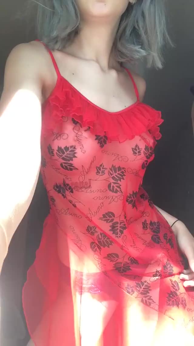 sweetcandyfox18 cute red dress