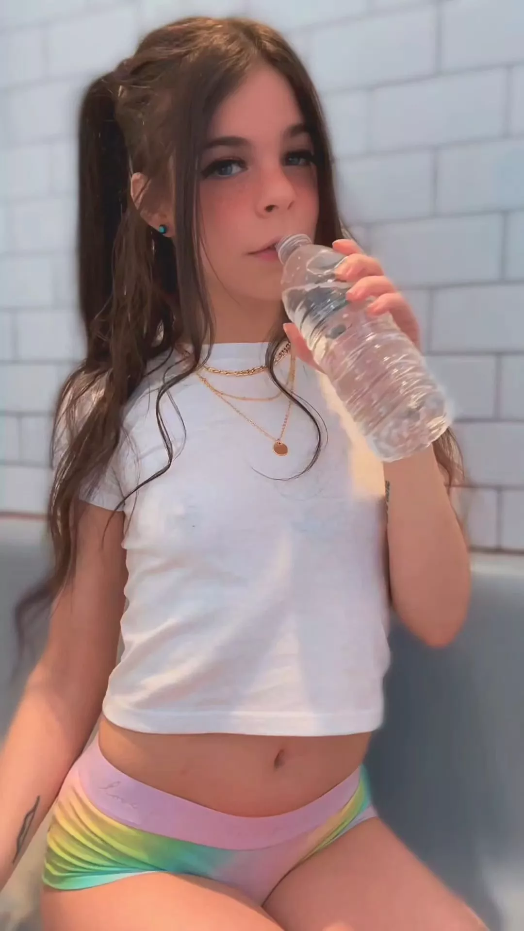 wet t shirt teen tease