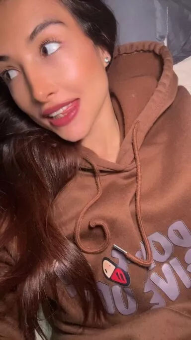 lovely small tits selfie